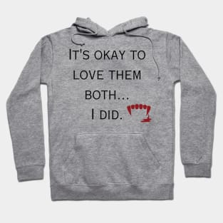 It's Okay to Love Them Both Hoodie